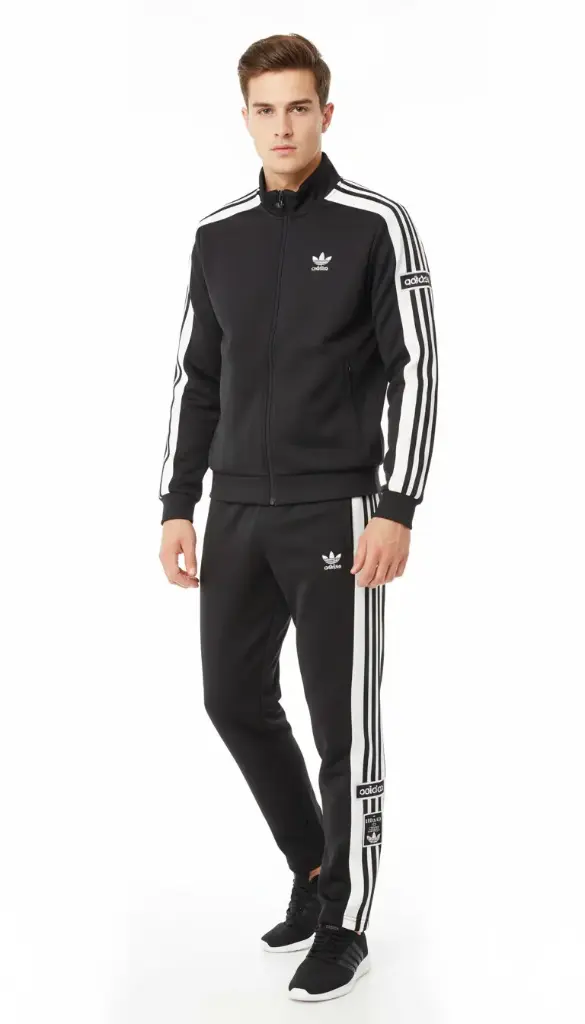 ADIDAS TRACKSUITS EA4089 (S, Black)