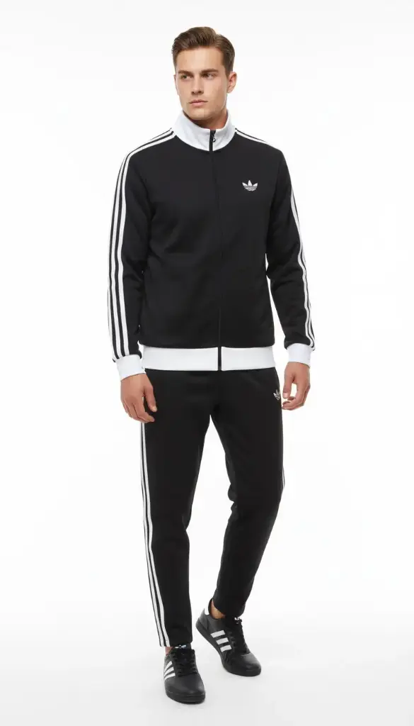 ADIDAS TRACKSUITS EA4126 (S, Black)