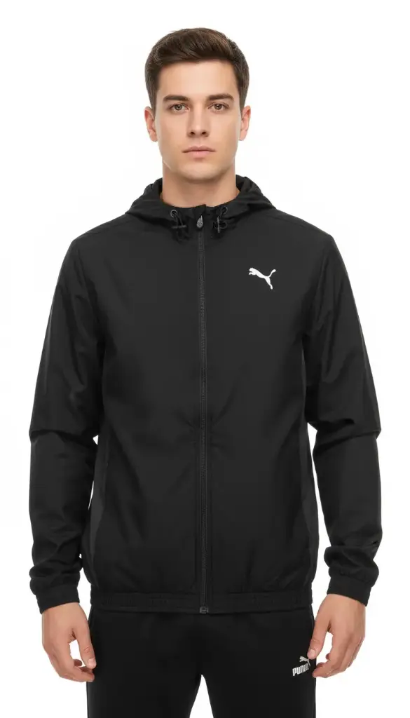 PUMA RAINCOAT EC3903 (S, Black)